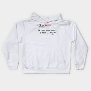 Agile ( ͡° ͜ʖ ͡°) Kids Hoodie